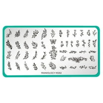 Maniology New Growth (m282) Stainless Steel Nail Stamping Plate for Women