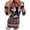 Black, variant on Jane Wardrobe Christmas Sweater Dress for Women, Long Sleeve Bodycon Mini Dress, Winter Holiday Party Outfit, 1 Piece, S-XXL Plus Size Friendly