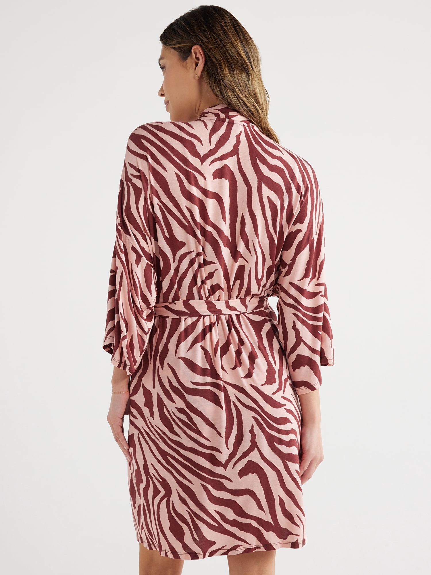 Sofia Intimates Women's and Plus Modal Robe, Sizes S/M-2X/3X