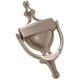 thumbnail image 1 of Aldaba para puerta Hillman, 7 pulgadas, níquel satinado, latón macizo, 1 of 2