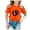 Black, variant on Girls Tops Unity Day Printed The Orange Day Summer Tops,Black,140