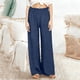 thumbnail image 2 of TaTaai Summer Solid Color 2 Piece Outfits for Women Linen Blend Sleeveless Vest Top Elastic Waist Shorts with Pockets Casual Loose Comfy Beach Holiday Sets Gift, 2 of 6