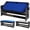 Blue, variant on 7-Foot 3-in-1 Multi-Game Table, Air Hockey Billiards Table Tennis Combo with High-Performance Airflow, Flip Top & Full Accessories for Game Room