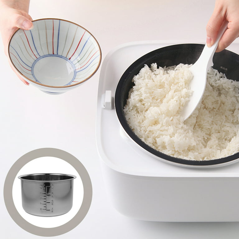 OSALADI Inner Pot 4L Rice Cooker Pot Replacement Inner Cooking Pot  Container Rice Cooker Bowl Cake Pan Cooker Accessories for Home Kitchen  Shop Inner Cooking Pot - Yahoo Shopping