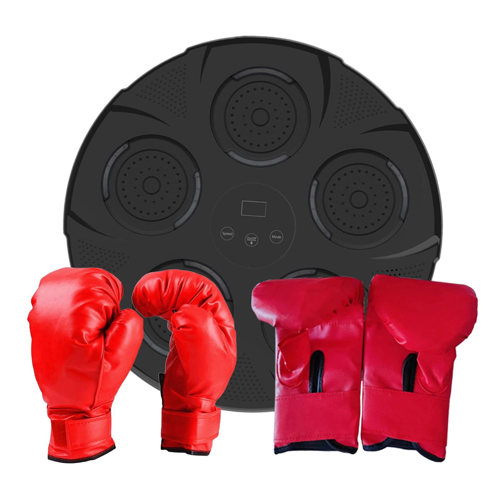 Baoblaze Electronic Boxing Machine Boxing Training Equipment for Focus Reaction Sanda Black Adults Gloves