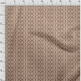 thumbnail image 4 of oneOone Cotton Flex Brown Fabric Asian Block Sewing Craft Projects Fabric Prints by Yard 40 Inch Wide, 4 of 4