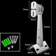 thumbnail image 1 of Mast Mount Bracket Stainless Steel Bracket Indoor Use Outdoor Use Anti-rust Performance Firm Wall Installation, 1 of 7
