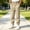 Khaki, variant on Piuwrlz Boys Pocket Cargo Pants Kids Winter Plain Jogger Pants Long Sweatpants Dark Gray Size 7-8 Years