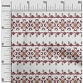 thumbnail image 1 of oneOone Organic Cotton Voile Fabric Floral Block Print Fabric By Yard 42 Inch Wide, 1 of 4
