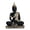 Black, variant on Resin Buddha Idol Statue for Living Room, Resin Gautam Buddha Showpiece for Home Decor (Black)