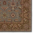 thumbnail image 2 of Linon Home Décor Trio Traditional Area Rug Collection, Light Blue and Brown, 5' x 7', 2 of 3