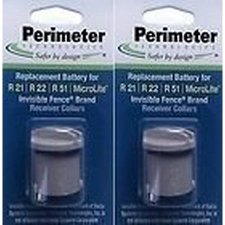 - Two-Pack Dog Fence Batteries for Invisible Fence Brand Receiver Collars by Perimeter Technologies