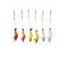 thumbnail image 5 of Cebos Blandos Para Camarones Falsos, Atractivo, Duradero, Realista, Luminoso, Suave Para Camarones, 6 Piezas Con Gancho Giratorio De Cuentas Para Bagre Para Pesca Nocturna Para, 5 of 7