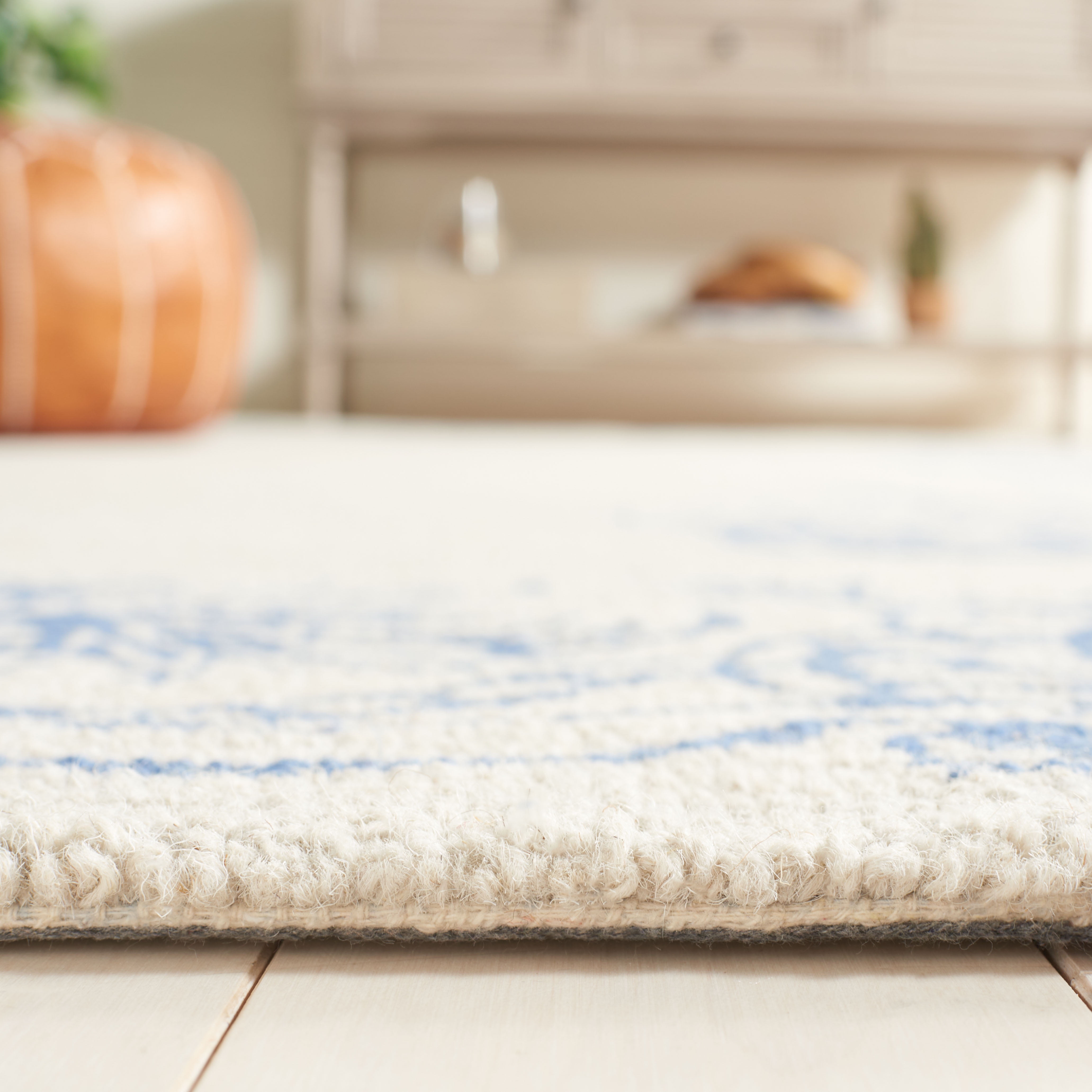 Safavieh Chelsea Chauncey Floral Area Rug, Blue/Gray, 3' x 5'