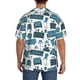 thumbnail image 3 of Balery Modern Furniture Camisa Casual de Manga Corta con Botones para Hombre, Texturizada, Estilo Cubano, para Playa, Verano-3X-Large, 3 of 5