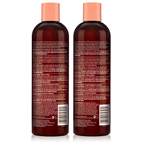 HASK ARGAN OIL Shampoo and Conditioner Set Repairing for All Hair Types, Color Safe, Gluten-Free, Sulfate-Free, Paraben-Free - 1 Shampoo and 1 Conditioner