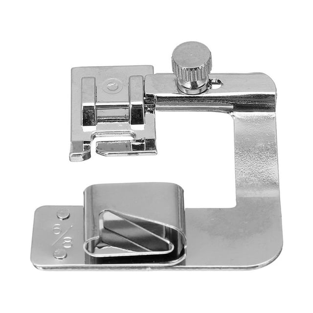jesticaly New Portable 6Size Electric Sewing Presser Feet Sewing Machine Foot Metal Sewing Machine Tool silver 6/8 inch 1Set