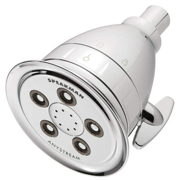 Speakman Hotel Pure Anystream High Pressure Shower Head-1.75 GPM Adjustable Showerhead with Filter, Polished Chrome