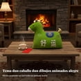 thumbnail image 4 of Abbraccia Cojín Año del Caballo, Almohada de Deseos, Decoración Hogar, Sofá, Cama, Regalo, 4 of 6