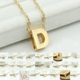 thumbnail image 2 of Collier Pendentif Lettres de l'Alphabet pour Femmes Collier Clavicule Simple Collier Chaîne pour Femmes, 2 of 7