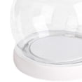 thumbnail image 4 of deevoka Clear Glass Dome with Base Container for Keepsakes Collectibles Figure Women Diameter 12cm, 4 of 5