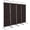 Brown, variant on WYDK 6.2Ft Folding 4-Panel Room Divider Black - 87" Wide Freestanding Foldable Fabric Privacy Screen, Lightweight Portable Partition Wall Divider and Separator for Home Office, Apartment, Studio
