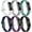 Multicolor, variant on Tianle 6 Pack Bands Compatible with Fitbit Luxe Bands for Women Men, Soft Silicone Adjustable Waterproof Sport Band Replacement Strap Accessories Wristbands for Luxe Fitness Tracker
