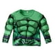 thumbnail image 5 of Traje de músculos de los Vengadores para niños, traje de hulk de manga larga para Halloween de Marvel, 5 of 5