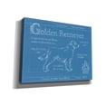thumbnail image 2 of Epic Graffiti  'Blueprint Golden Retriever' by Ethan Harper Giclee Canvas Wall Art, 16"x12" 26 x 18, 2 of 3