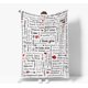 thumbnail image 1 of LHSHID I Love You Gifts Blanket 100 Languages Blanket Gifts for Mom Women Wife Girlfriend Mothers Day Anniversary Couple Birthday Soft Warm Flannel Hugs Throw Blankets White 60x80in, 1 of 5