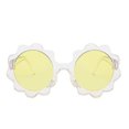 thumbnail image 1 of Kmbangi Lunettes de Soleil de Plage pour Enfants, Forme de Fleur Ronde Protection UV400, 1 of 9