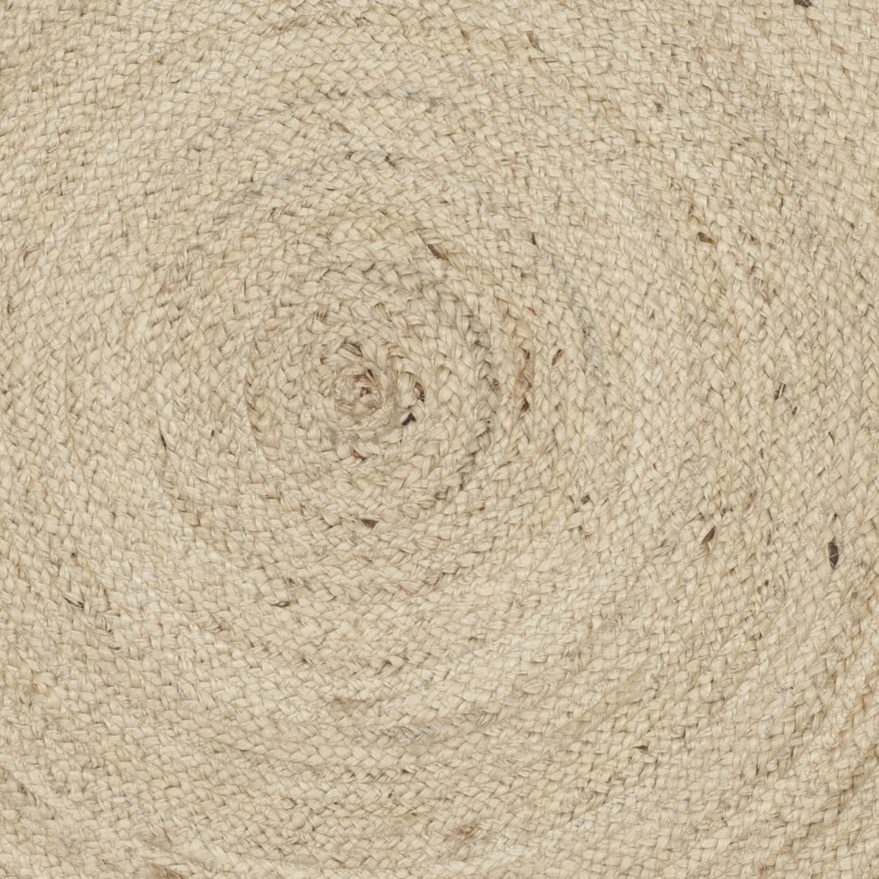 SAFAVIEH Cape Cod Hyram Geometric Area Rug, Ivory/Light Beige, 3' x 3' Round