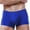 Blue, variant on Men Boxers Men's Cheeky Pouch Briefs Bugle High Stretch Bikini Underwear Low Rise Half Back Under Panties for Men,Blue L