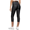 thumbnail image 3 of Women High Waisted Yoga Pants with Pockets 3/4 Cycling Tights Bicycle Bike Riding Capris Pants Workout Running Leggings, 3 of 4