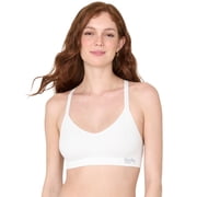 Womens Wire-Free Seamless Textured Voop Bralette, Sizes S-XXXL