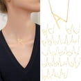 thumbnail image 2 of Letras inglesas Día de San Valentín Regalo Moda Amantes Collar Colgante Letras inglesas Día de San Valentín Regalo Moda Amantes Collar Colgante Niñas, 2 of 2