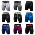 thumbnail image 3 of Men's Cool Dry Sports Shorts,Quick Dry Sports Leggings,Mens Compression Running Tights Gym Fitness Sport Shorts Leggings Male Underwear, 3 of 3
