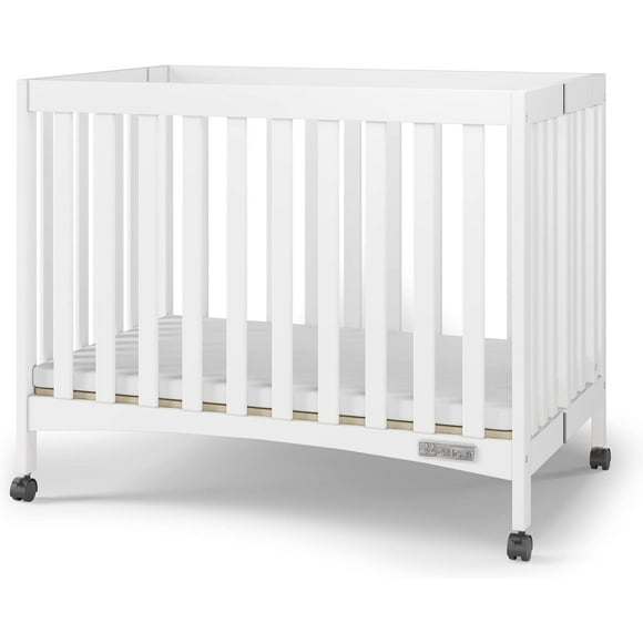 Cuna Abatible de Madera Foundations Mini London Color Crema