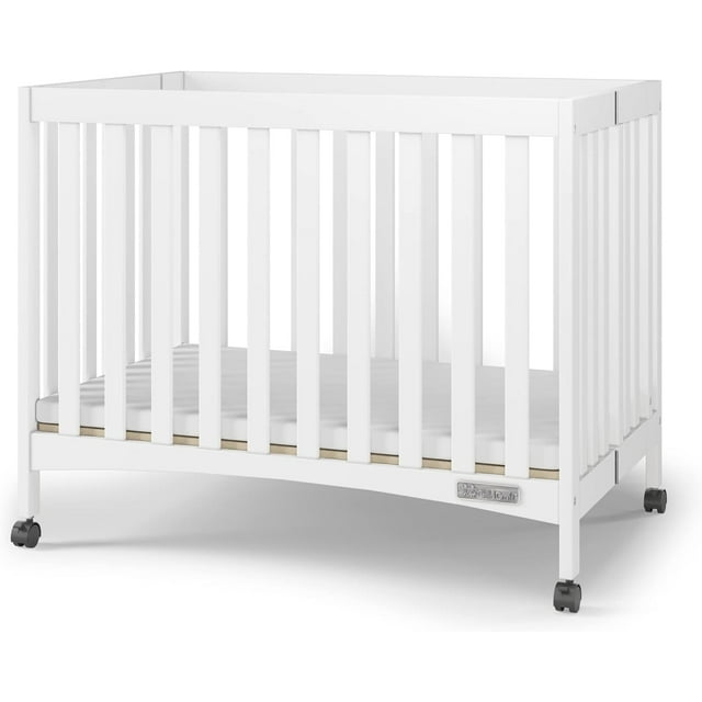Cuna Abatible de Madera Foundations Mini London Color Crema