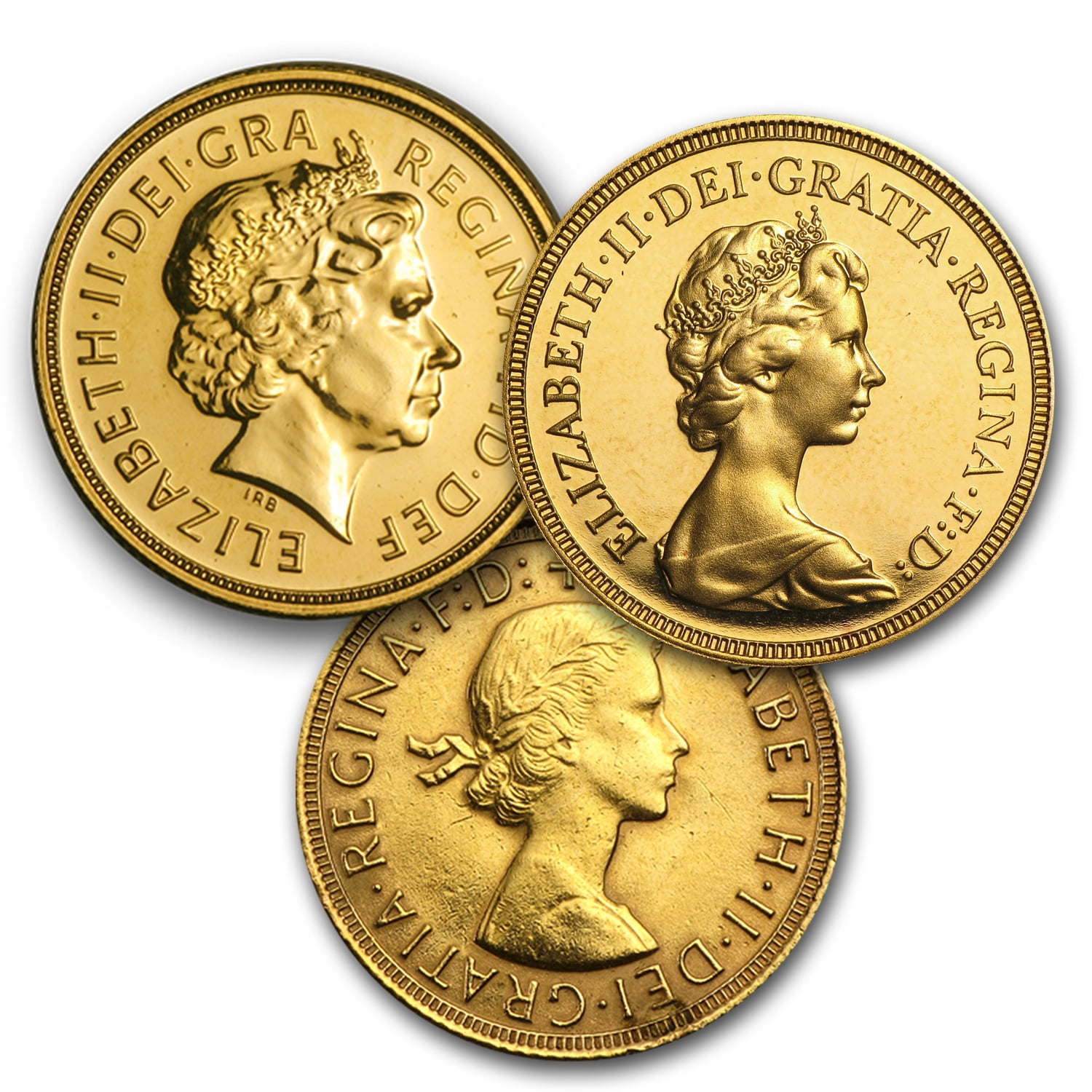 Collectible Great Britain Gold Sovereign Coins (Random Year