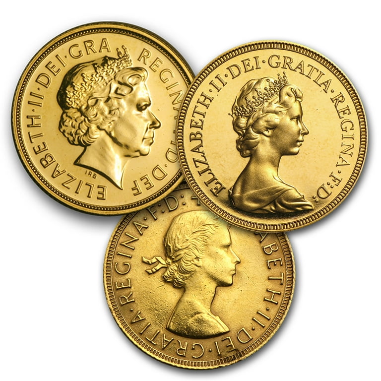 Collectible Great Britain Gold Sovereign Coins (Random Year