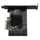 thumbnail image 2 of Tarjeta Adaptadora, Transmisión Estable Tarjeta De Expansión PCIE Tasa De Transferencia De 6 Gbps Para OS X Para Linux Para Windows ANGGREK Otros, 2 of 8