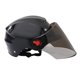 thumbnail image 1 of 1 casco de motocicleta moderno para ciclismo, protector para deportes al aire libre, para mujer y hombre (negro), 1 of 8