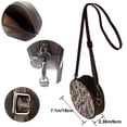 thumbnail image 5 of Lsque Watercolor Romantic Paisley Pattern Shoulder Bag – Microfiber Leather Crossbody with Detachable Strap & Handle Ring, Waterproof & Durable, Elegant Everyday Carry, 5 of 5