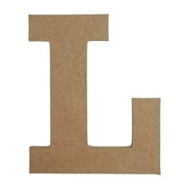 Wooden Letter Unfinished, Rockwell Font, Craft Cutout