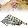thumbnail image 3 of 25Pcs Aluminium Alloy Drill Bit Kit Replacement Accessories Set for Hand Twisted Drill, 3 of 9