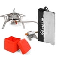 thumbnail image 1 of 3500W Ultraléger Portable Camping avec Pare-Brise pour Randonnée en Plein Air, 1 of 7