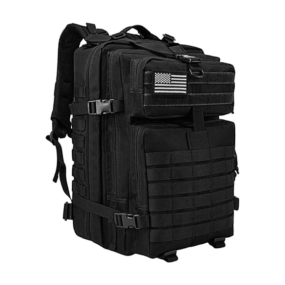 Mochila táctica WOLT 45L Military Molle para hombre negra