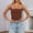 Coffee, variant on Women Tank Tops Solid Square Neck Thin Straps Removable Padding Adjustable Strap Slim Top Womens Cami Coffee XS