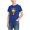 #0011-Blue, variant on Kids' Short Sleeve T-Shirt Football Print Round Neck Casual Loose Tops for Outdoor Sports Daily Outings Big Kids Boys Girls 2-13Y